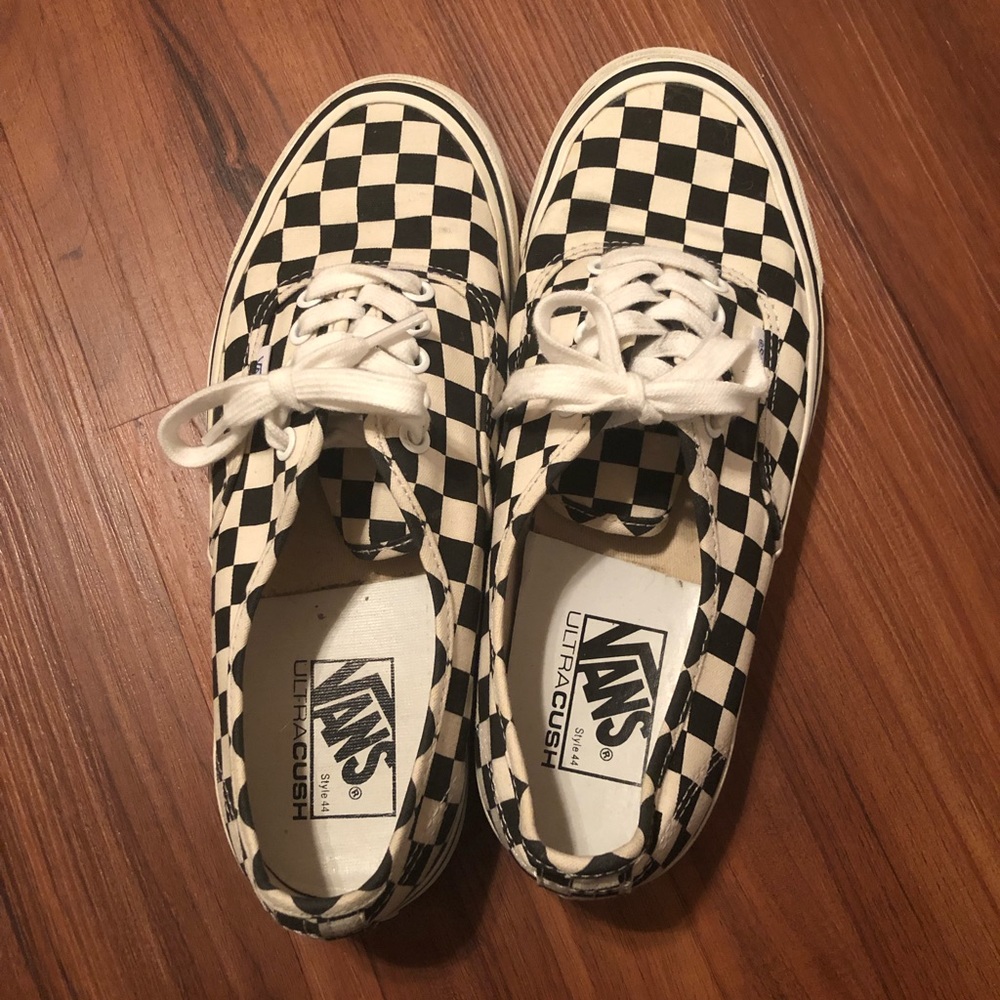 Checkered Vans